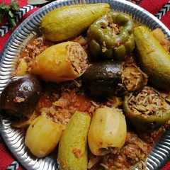 محشي خضار بالطريقه اليمنيه 😋🔥-レシピのメイン写真