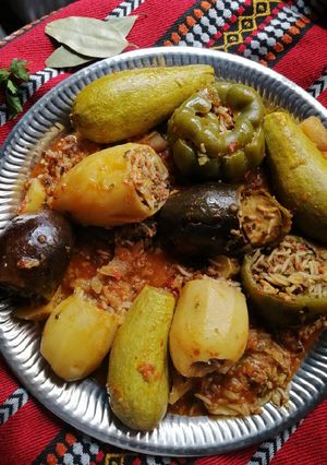 صورة لوصفة محشي خضار بالطريقه اليمنيه 😋🔥