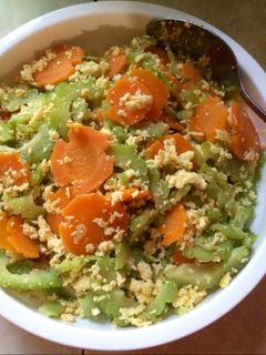 Hình của món Mướp đắng xào trứng 😋.