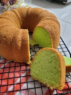 Foto resep Bolu pandan santan