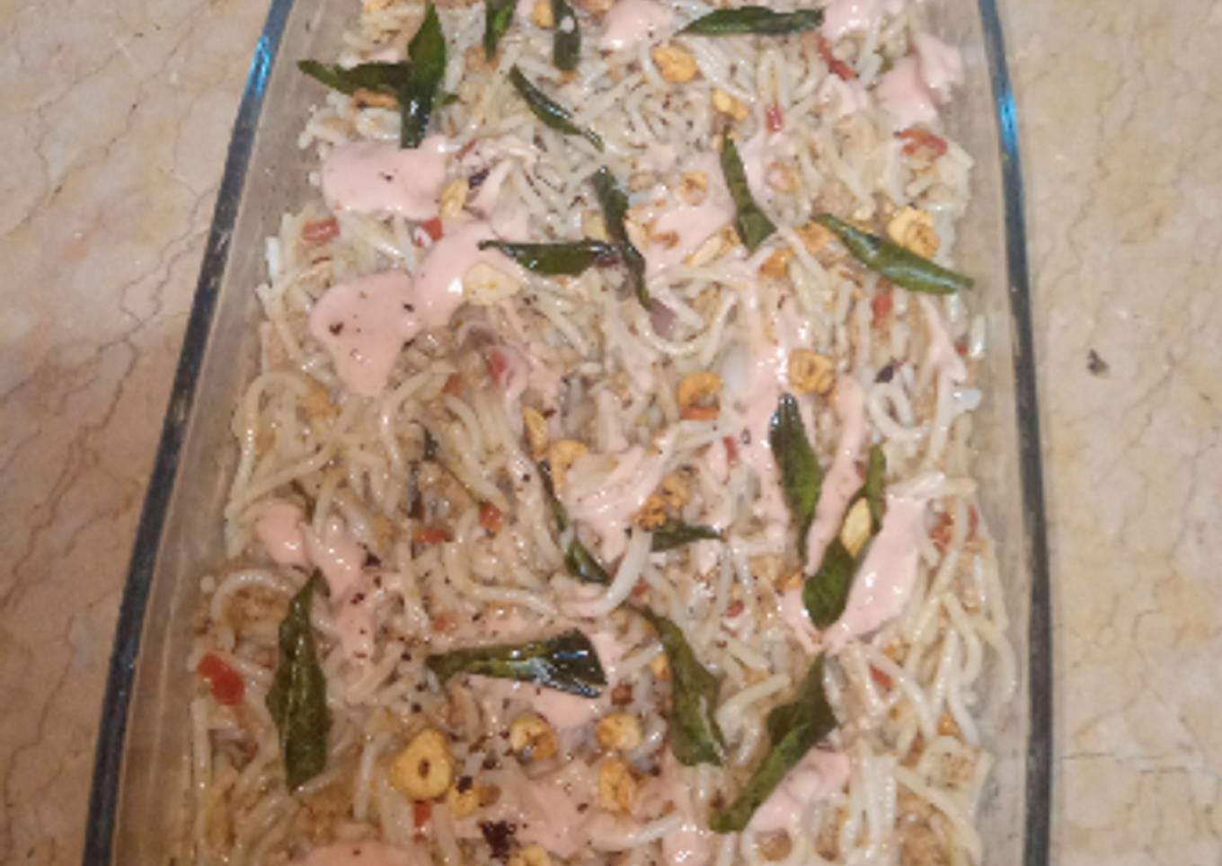 Garlic Saucy spaghetti