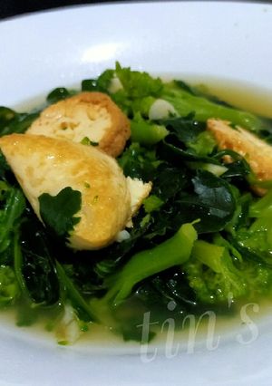Foto resep Cah brokoli tofu