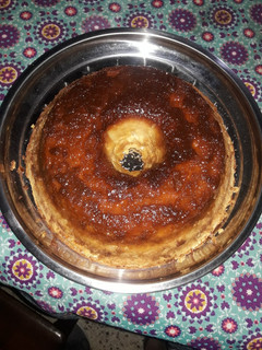 Una foto de Budín de pan 😋