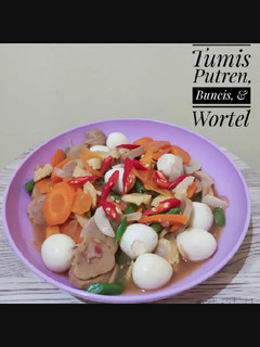 Foto resep Tumis Buncis, Putren, & Wortel