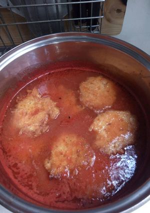 Una foto de Tortitas de pollo