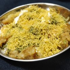 Dahi papdi chat A picture of Dahi papdi chat.