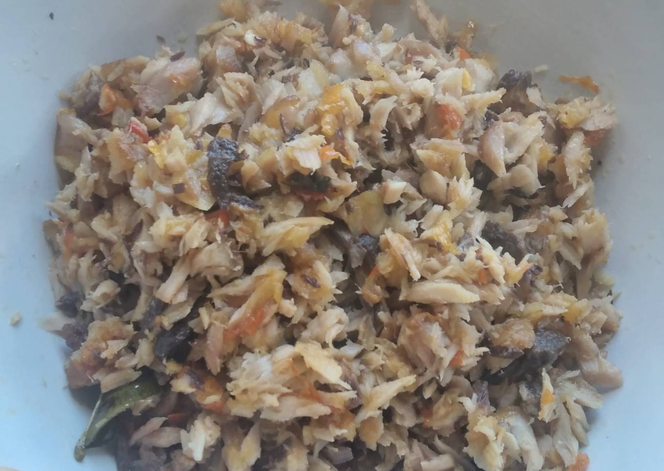 Tongkol suwir tumis cabe