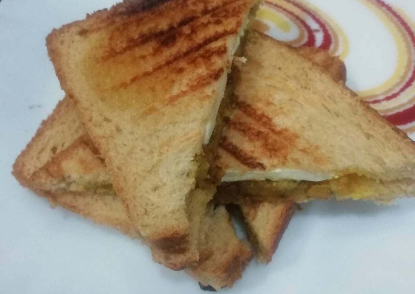 Grilled Paneer Sandwich