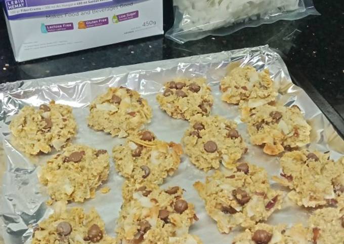 Resep Cokies oat meal sehat yang Lezat
