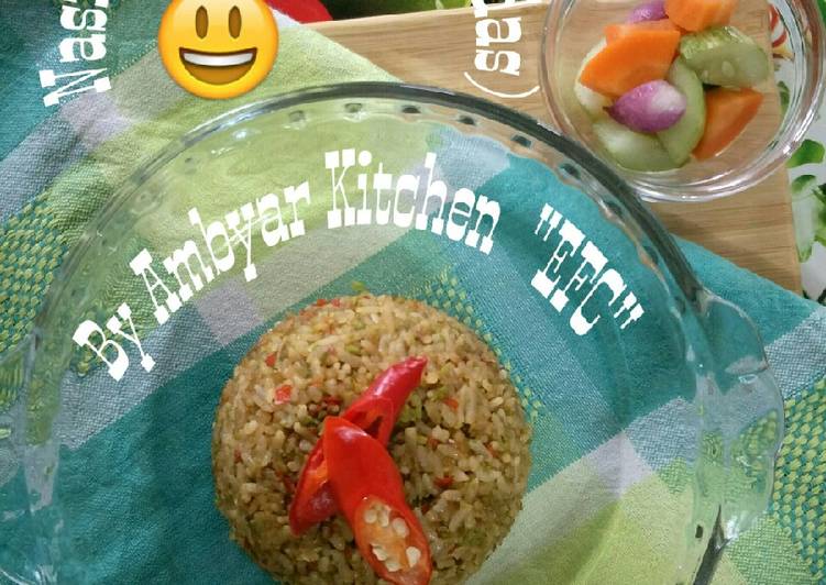 Resep Nasi Goreng Pete Tidak Pedas With Chopper Yang Gurih