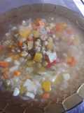 Sopa de verduras para estos fríos ¡Rica y calentita!