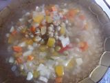 Sopa de verduras para estos fríos ¡Rica y calentita!