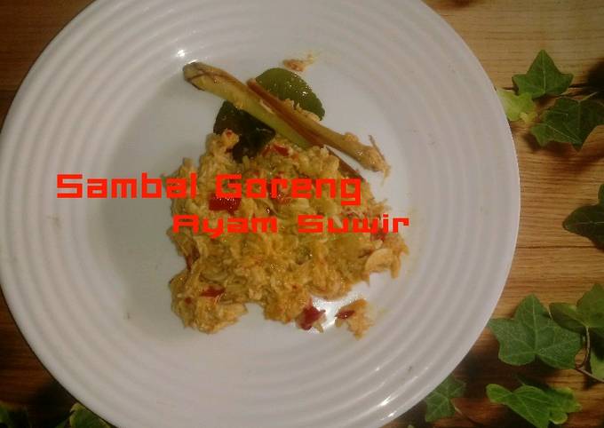 198. Sambal Goreng Ayam Suwir (isian arem arem)