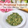 Tollo' Tutuk Utan Dua' Kayu (Daun Singkong Tumbuk)