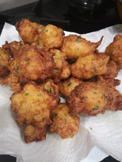 Una foto de Buñuelos bacalao