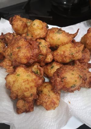 Una foto de Buñuelos bacalao
