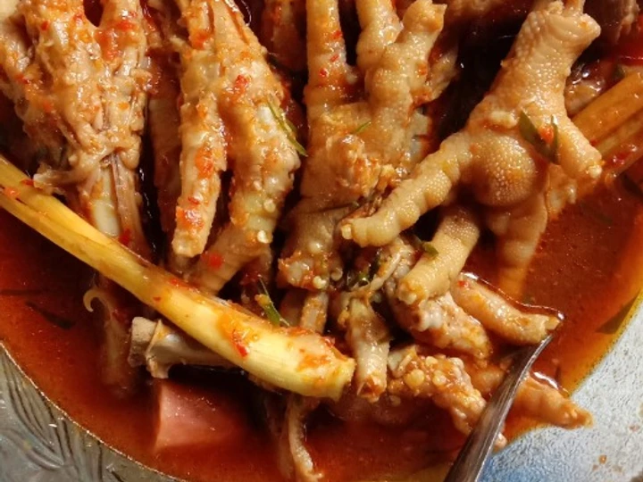 Cara Gampang Menyiapkan Resep Ceker setan kuah sedap yang Lezat Sekali Anti Ribet, Menggugah Selera