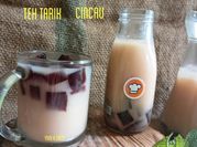 Gambar teh tarik cincau