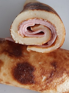 Una foto de Panqueques con un delicioso sabor a vainilla. 🧔🏻👌🏻
