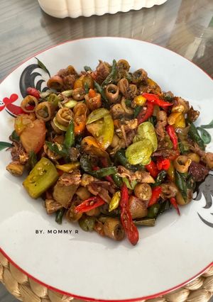 Foto resep Cumi Asin Pedas Manis