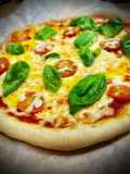 Pizza napolitana casera (masa con prefermento)