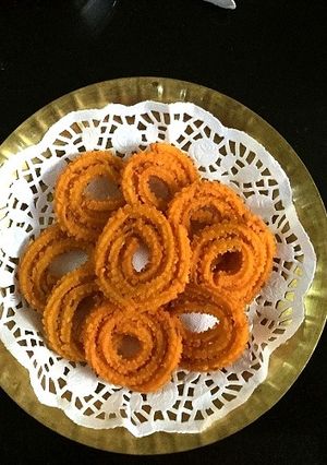 A picture of Moong Dal Chakli.