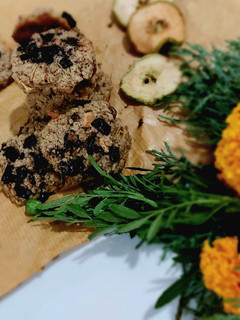عکسی از دستور کوکی جو دوسر با میوه های خشک