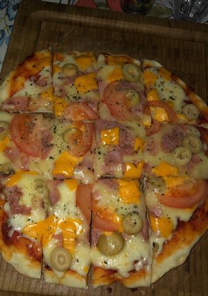 Una foto de Masa pizzera