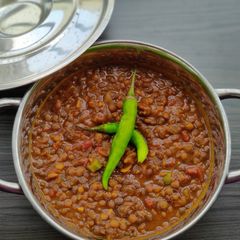 A picture of Black lentil/madoor dal recipe.