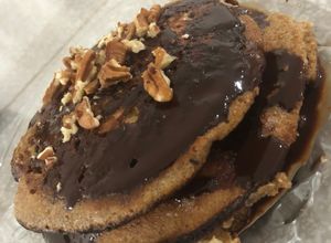 Una foto de Hot cakes con harina de almendra