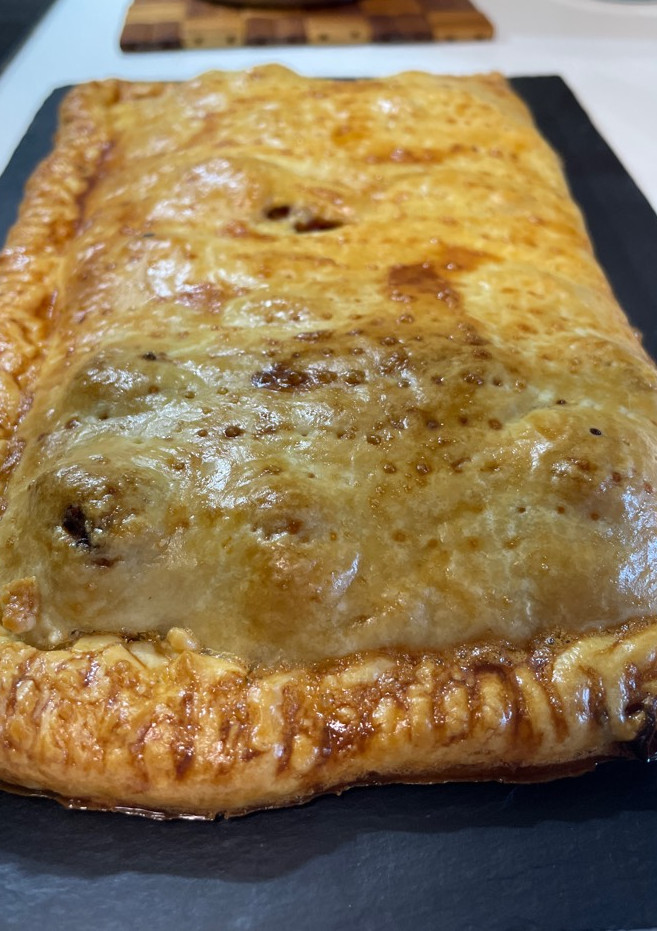 Una foto de Empanada de zamburiñas