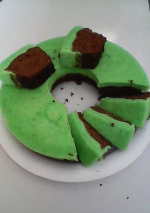 Foto resep Kue bronis hijau