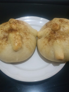 Una foto de Pan de muerto
