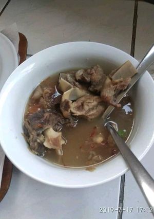 Foto resep Sup iga kambing