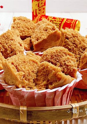 黑糖發糕 的食譜成品照片