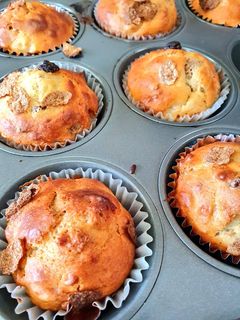 Foto resep Honey Banana Muffins