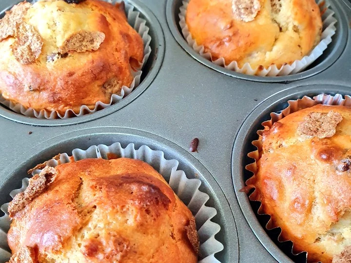 Langkah Gampang Membuat Resep  Honey Banana Muffins yang Lezat, Enak Banget