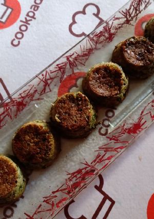 Una foto de Muffins de acelga, puerro, cebolla y morrón