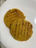 Hamburguesas de mijo veganas