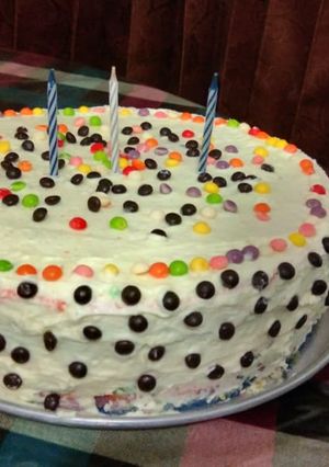 Foto resep Rainbow cake/ kue pelangi