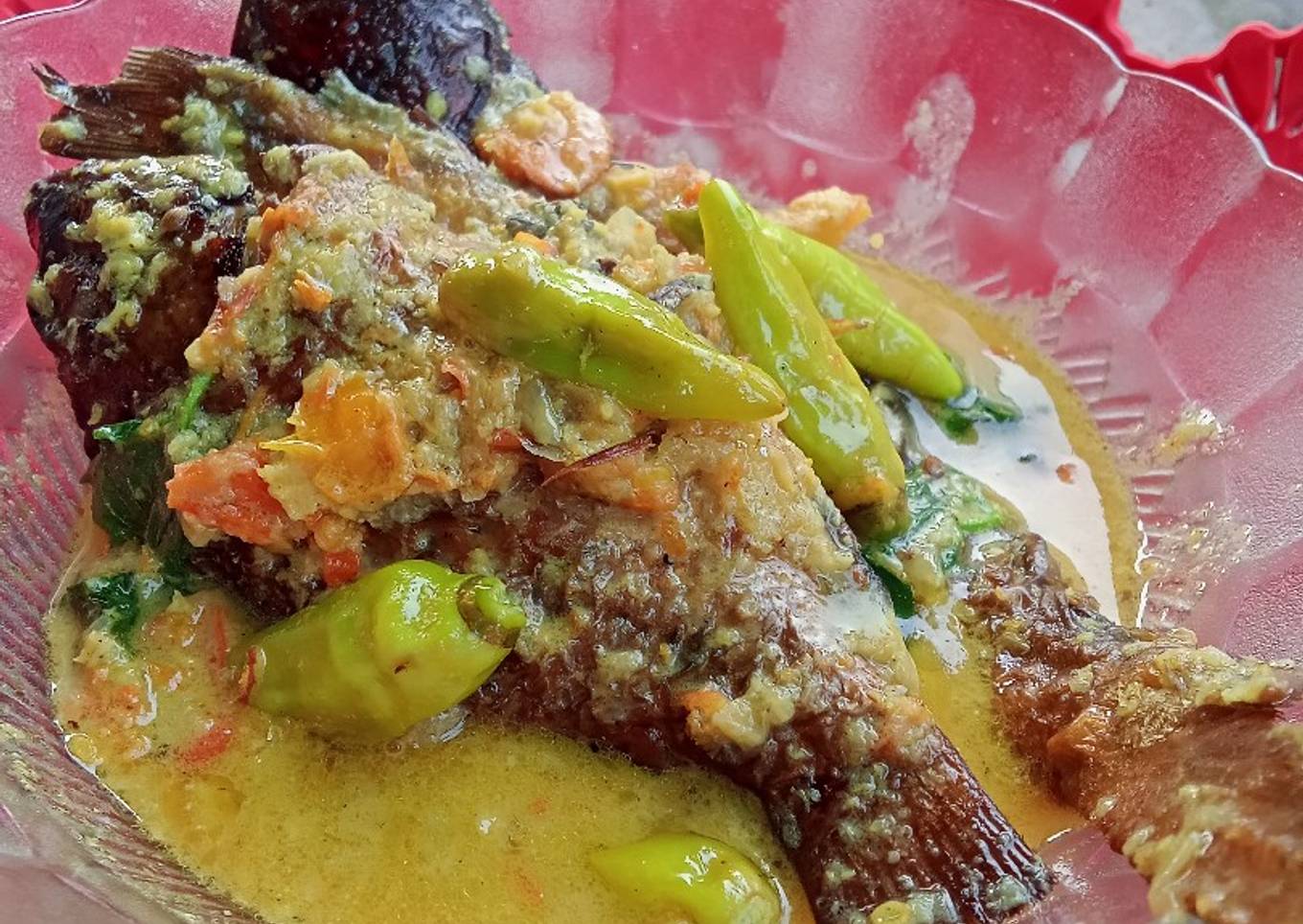 Ikan Asap Kuah Santan