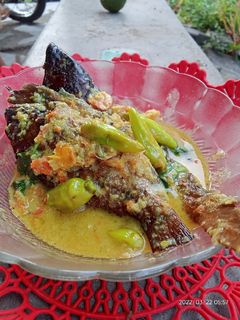 Foto resep Ikan Asap Kuah Santan