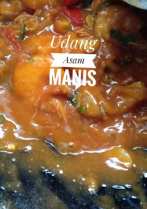 Foto resep Udang asam manis