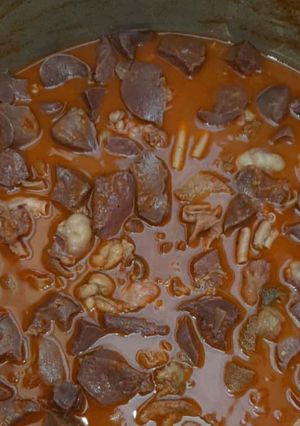 A picture of Offal soup.