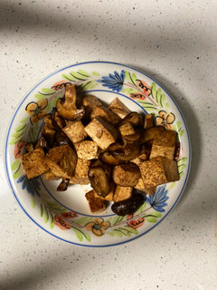 醬醋香菇豆腐(全素) 的食譜成品照片