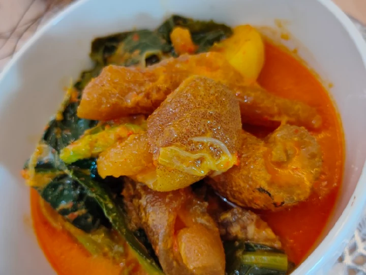 Cara Gampang Menyiapkan Resep Gulai tunjang Anti Ribet, Enak