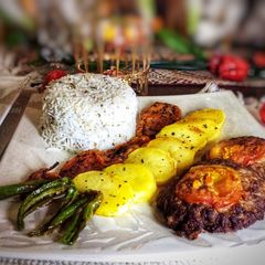 A picture of Peshwari chapli kabab.