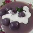 Bubur candil Ubi ungu