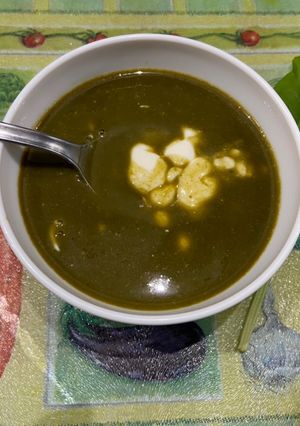 Une photo de Soupe à l’oseille
