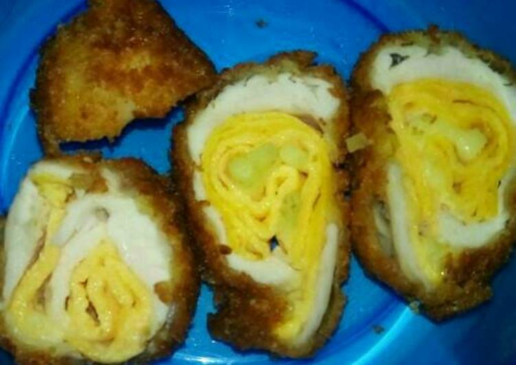 Chicken cordon bleu (mpasi 1 tahun +)